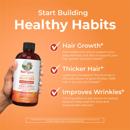 PeachGlow Hair Growth Tonic